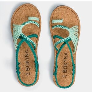 NWT Bokyna Soulmate Sandals In Mint Size 39/8